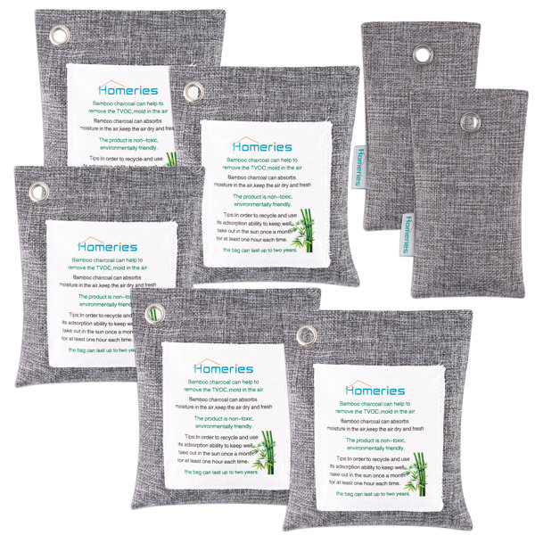 Homeries Air Charcoal Purifier Bag Set & Reviews Wayfair